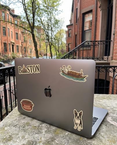 Boston Sticker Sheet, Boston Stickers for Laptop & Journal - style: Boston