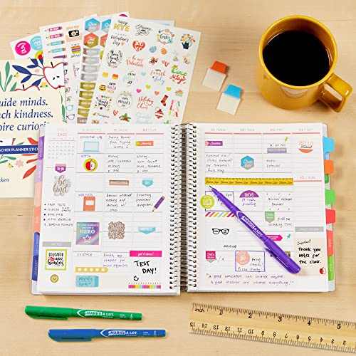 Avery Teacher Planner Stickers Pack, 30 Sticker Sheets, 1,430 Total, Education Planners, Journals or Calendars (6781) - color: Teacher Pack
