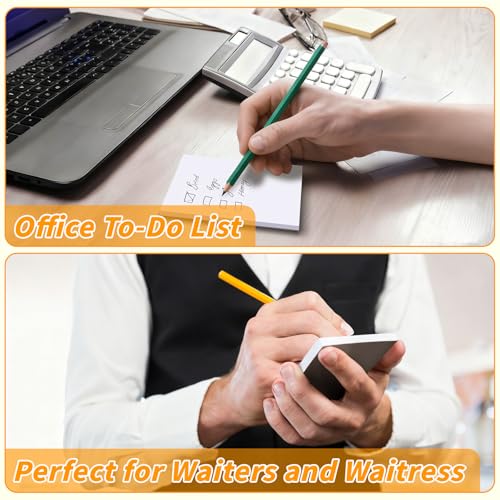 Oleitodh 36 Pack 4 x 6 Inch Note Pads White Memo Pads Small Writing Pads - size: 4 x 6 inch-36Pack