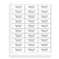FungLam 1" x 2-5/8" Shipping Address Labels 900 Label Stickers Paper for Laser/Inkjet Printer 30 per Page Printable Mailing Labels (30 Sheets, 900 Labels) - size: 30 sheets / 900 labels