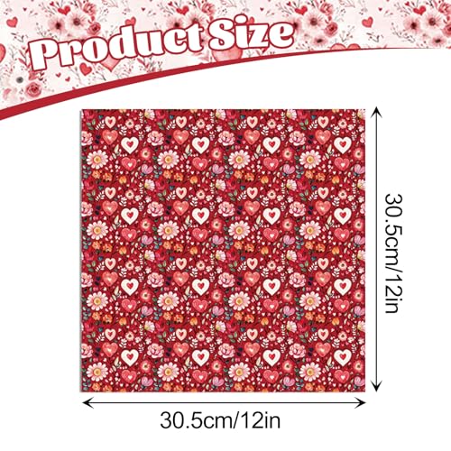 24 Sheets 12x12 Scrapbook Paper, Vintage Floral Scrapbook Supplies (Rosy) | Double Sided Decorative Patterned Paper, Scrapbooking Supplies for Junk Journal, Card Making or Collage, 24 Unique Designs - color: Rosy