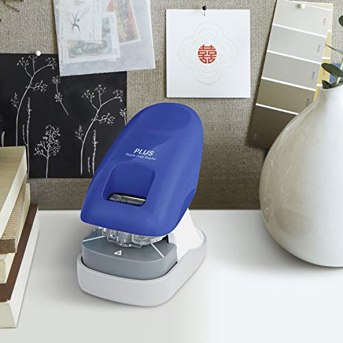 Paper Clinch Desktop Staple-Free Stapler, Blue (31260) - color: Premium Blue