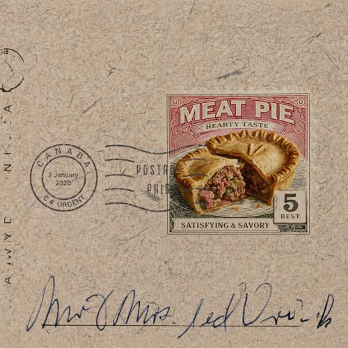 (12pcs-3in) Vintage Postage Stamp Stickers Dinner Recipe Pack - color: Vintage Retro Food