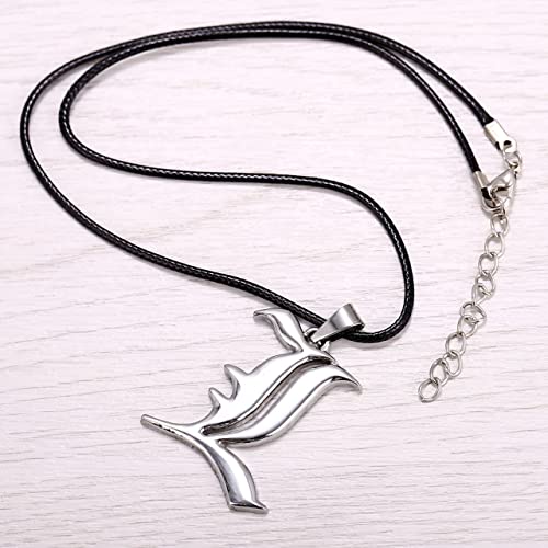4 PCS Set Notebook Anime Cosplay Japan Anime Theme Writing Journal, Feather Pen, L Necklace & Book Chain Anime Accessories