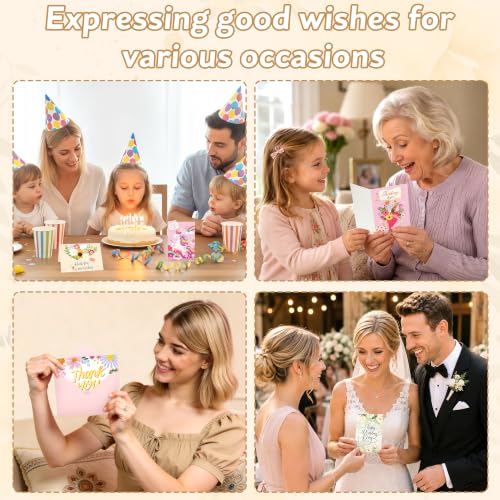 Greeting Cards Bulk with Envelope 100 Piece All-Occasion Card Set - color: Multi-occasion