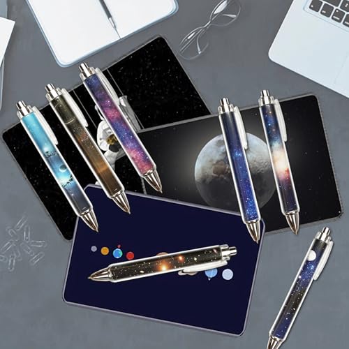 LSLSHY Galaxy Gel Ink Space Pens Cool Birthday Gifts Space Party Favors