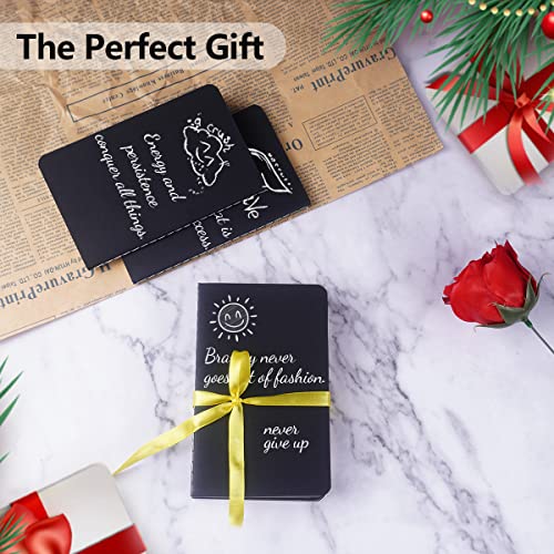 Gwybkq Mini Notepads Bulk 60 Pack Small Journal Pocket Notepad - color: 60 Packs Lined&Black Brown Cover, style: Ruled/Lined