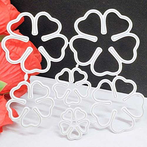 1 Set 3D Rose Flower Metal Die Cuts,Wedding Flower Leaf Leaves Metal Cutting Dies, DIY Scrapbooking Artist Cutting Dies Stencils Album Embossing Paper Dies for Card Making - color: Rose Flower