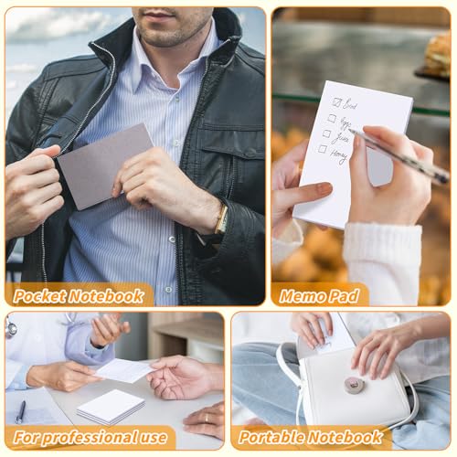 Oleitodh 72 Pack 3 x 5 Inch Note Pads White Memo Pads Small Writing Pads - size: 3 x 5 inch-36Pack (Pack of 2)