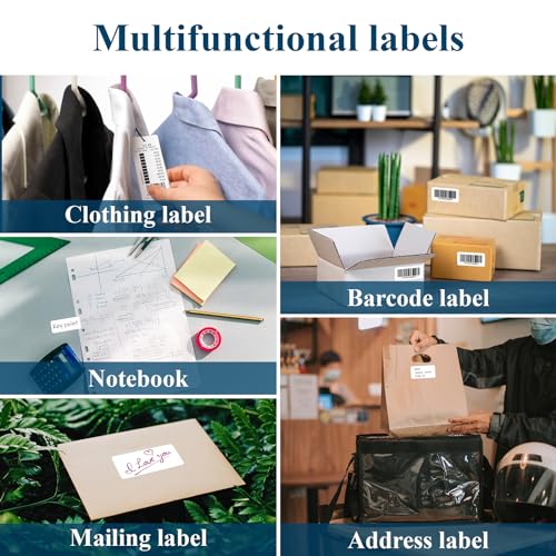 (2000 Sheets, 20000 Labels) Sticker Paper, 2" x 4" Shipping Address Labels, 10 Per Page Self Adhesive Mailing Label for Laser and Inkjet Printers - size: 2"X 4"(10UP), style: 2000 Sheets