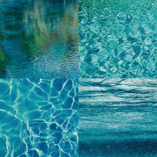 Scrapbook Paper Pad, 6x6 Inch, Single-Sided Decorative Craft Paper, 24 Sheets for Scrapbooking, Cardmaking & DIY Crafts – Ocean Blue - color: 6x6 Ocean Blue
