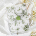 50 Pack Pre-Folded Vellum Jackets for 5x7 Invitations,AZAZA Elegant Translucent Invitation Sleeves,115GSM Vellum Jackets 5x7, Wedding Invitation Accessories, for Weddings Birthdays,Sage Green Toile - color: 50Pack--Sage Green Toile