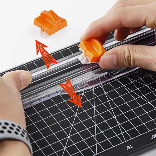 ArtAt A4 Paper Cutter Replacement Blades: Auto Security Safeguard 4 Pack