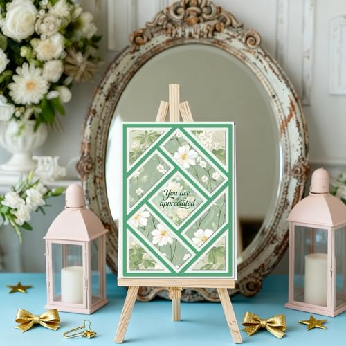 3 Sets Background Clear Stamps Cut Dies Painting Stencils Set - style: Vintage Textured