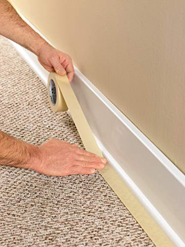 Scotch General Purpose Masking Tape, Tan, Tape for Labeling, Bundling and General Use, Multi-Surface Adhesive Tape, 1.41 Inches x 60 Yards, 1 Roll - size: 1.41 inches