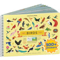 Cupkin Bird Coloring & Sticker Activity Book | 500+ Stickers - color: Birds