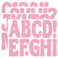 Bulletin Board Letters 129 PCS Glitter Letter Stickers Large 4 Inch, Pink - color: Pink, size: 4 Inch
