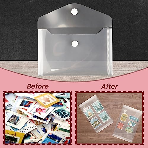 Vmiapxo 40 Pack Stamp and Die Storage Pockets (3" x 5") - size: 3" x 5"