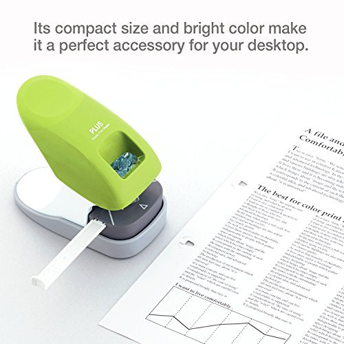Paper Clinch Desktop Staple-Free Stapler, Blue (31260) - color: Premium Blue