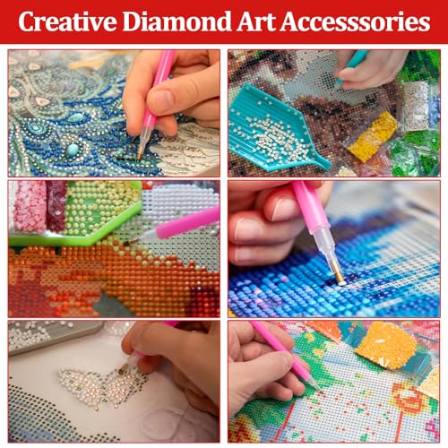 Painting Glue Clay Wax,100 Pieces Diamond Glue Clay,DIY Diamond Embroidery Wax for DIY Diamonds Art Painting