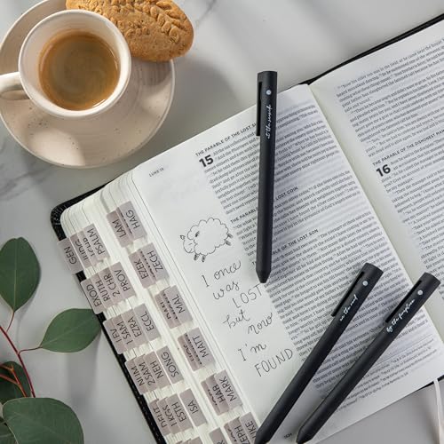 DIVERSEBEE Black Gel Ink Pens, 0.5 mm Gel Pens Fine Point | Bible Pens No Bleed Through with Cute Fine Tip, Bible Study Journaling Supplies, 5 Pack Gel Pen Set - color: Black, size: 1 Count (Pack of 5)