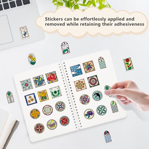 2 Pack Reusable Sticker Book Collecting Album Sticker Storage Organizer Book with 30+30 Sheets Blank Release Paper A5 Stickers Collection Notebook(Black+Clear)