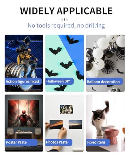 PHIXBEAR Removable Adhesive Dots, No Trace Museum Poster Mounting Putty - size: Medium-Standard