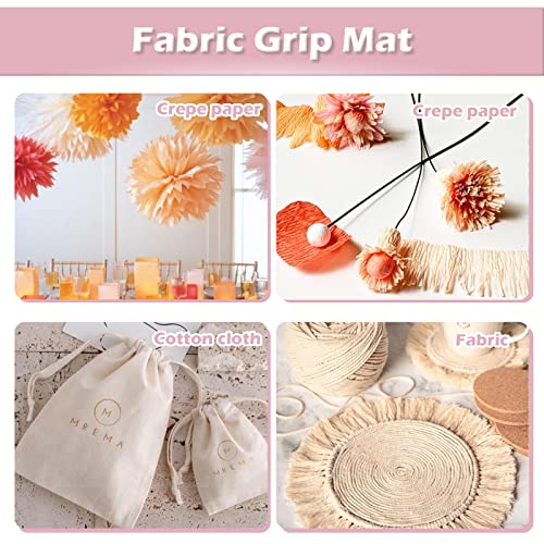 HTVRONT Fabric Grip Cutting Mat 12x12, 2 Pack, Quilting & Crafting - color: Pink, size: 12X12in