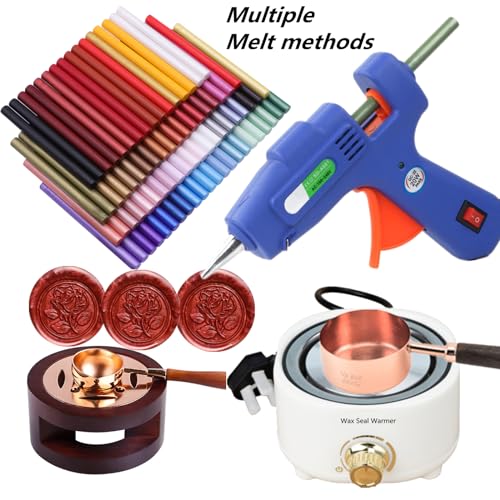 Pearl White Wax Sealing Sticks, 12 Pcs Glue Gun Wax Seal Sticks for Seal Stamp Set Suit to 0.43'' Glue Gun Great for Wedding Invitation, Cards, Envelopes, Christmas Ideas (Pearl White) - color: Pearl White