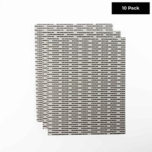 7x10 Self Adhesive Foam Board 3/16" Self Stick Mounting Board for Picture Frame Backings & Craft Projects (Pack of 10 Sheets) - color: 10 Count, size: 7x10