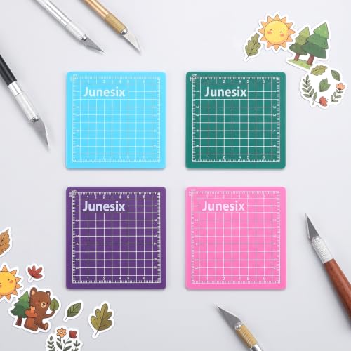 4Pcs Small Cutting Mat, Self Healing Craft Mat