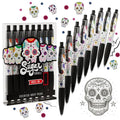 Sugar Skull Smens - Patented Gourmet Scented Pens, Black Ink, Medium Point - 8 Count - color: Sugar Skull (8 Count)