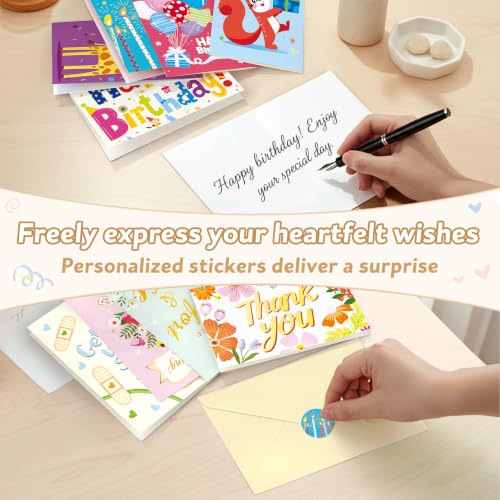 Greeting Cards Bulk with Envelope 100 Piece All-Occasion Card Set - color: Multi-occasion