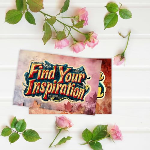 PARTH iMPEX 72 Vintage Motivational Quote Postcards, 4 x 6 Cards - color: Vintage Motivational Postcards - (Set of 72)
