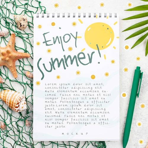 6000 Pieces Sun Stickers, Cute Smile Face Paper Decals Mini Sun Sticker Yellow Self-Adhesive Stickers for Birthday Summer Party Favors Students Teachers Supplies - style: Sun