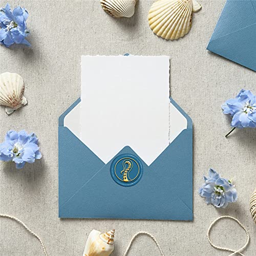 CRASPIRE Octopus Wax Seal Stamp Tentacle Sealing Wax Stamps 30mm Retro Vintage Removable Brass Stamp Head with Wood Handle for Wedding Invitations Halloween Christmas Thanksgiving Gift Packing - style: octopus, tentacle