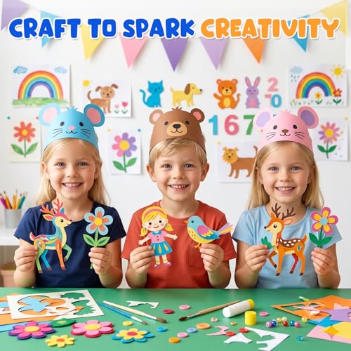 SPJRGRS 510 Sheets Colored Paper 8.5" X 11" & 5" X 7" Construction Paper