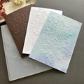 Rose Bouquet Floral Cluster 3D Embossing Folder, Mixed Flower Leaf Branch Plastic Textured Stencil for DIY Scrapbooking Card Making Paper Crafts - color: 7