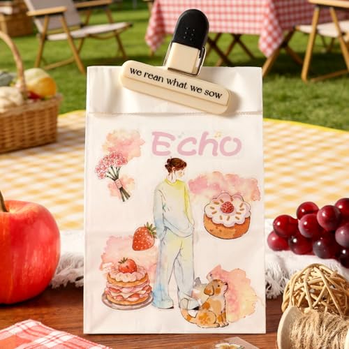 Warm Glimpses Sticker Series Scrapbooking Supplies for Junk Journal, 24 Sheets PET Stickers - Vintage Journaling Stickers - color: Warm Glimpses Sticker Series