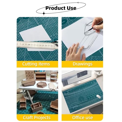 A5 Self-Healing Cutting Pads, Small Cutting Mat, Professional Double Sided Durable Cutting Mat, Great for Hop Scrapbooking, Quilting, Fabric, Sewing Craft Projects (Pink, A5) - color: Pink