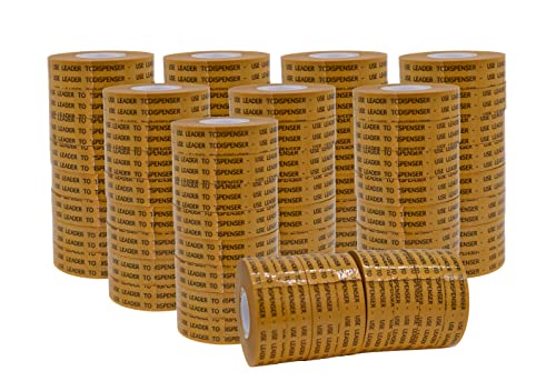 WOD General Purpose ATG Tape, 1/2 inch x 36 yds. (Set of 72 Rolls) Adhesive Transfer Tape Glider Refill Rolls Clear Adhesive on Gold Liner (Acid Free) RWATG20 - size: ATG Tape - 1/2" (72 Pack)
