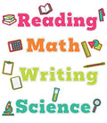 Carson Dellosa Core Subjects Wall Signs Classroom Decor, 37-PC | Durable Reading Comprehension, Math, Writing, and Science Classroom Wall Decor and School Supplies Cutouts - style: Subject Wall Signs