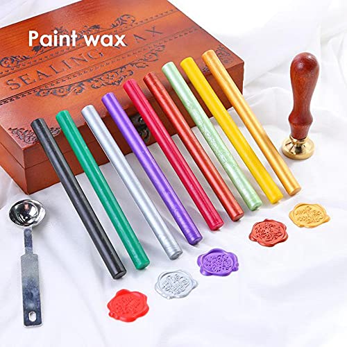 12PCS New Wine Red Sealing Wax Sticks for Wax Seal Stamp, YOSENLING Seal Wax Sticks for Glue Gun,Great for Wedding Invitations, Wine Packages,Cards Envelopes, Gift Wrapping (New Wine Red) - color: New Wine Red
