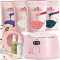 Lifestance Waxing Kit for Women & Men - Pink L3 Digital Warmer - color: Enhanced LCD (Pink) Kit