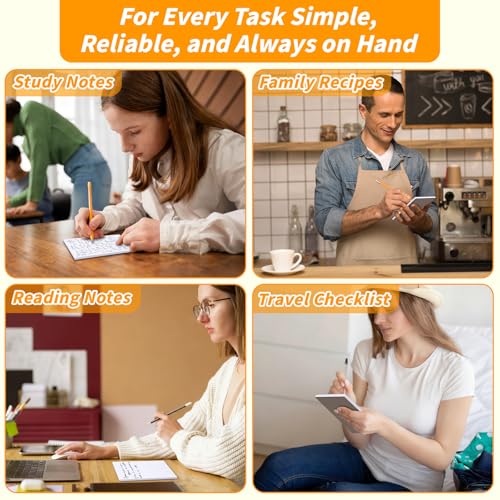 Oleitodh 36 Pack 4 x 6 Inch Note Pads White Memo Pads Small Writing Pads - size: 4 x 6 inch-36Pack