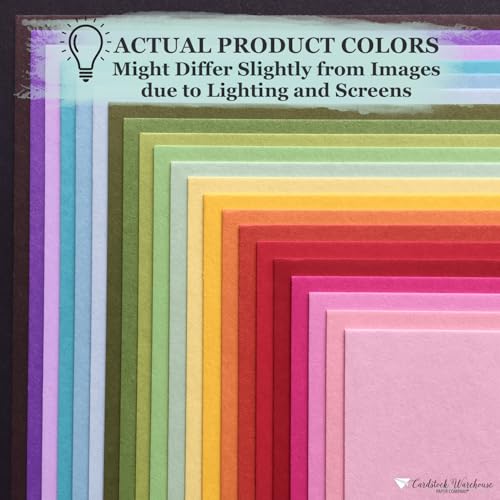 Cardstock Warehouse Pop-Tone Cotton Candy Pink Cardstock Paper – 25 Sheets, 12 x 12" - 100 lb / 270 GSM Premium Pink Card Stock for Die-cutting, Crafts, Scrapbooking, Card Making and DIY Projects - color: Cotton Candy Pink