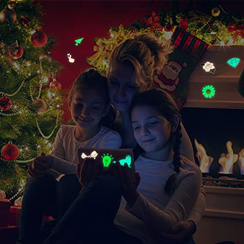 Luminous Stickers 30Pcs for Water Bottles, Gifts for Teens Adults - style: 30 Glow-in-the-Dark Stickers