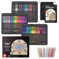 Shuttle Art Gel Pens, 120 Pack Gel Pen Set Packed in Sturdy Box, 60 Unique Colors with 60 Refills for Adults Coloring Books Drawing Doodling Crafts Scrapbooking Journaling - color: 120 Pack in Box
