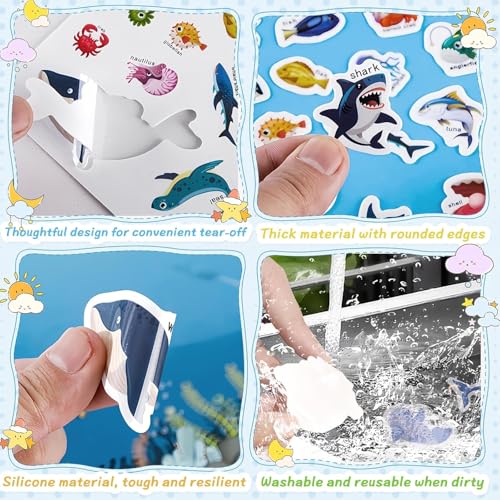 Reusable Sticker Book for Kids, Animal Style - size: Animal