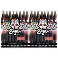 Sugar Skull Smens (2 Pack) - Scented Pens, Black Ink, Medium Point - 8 Count - color: Sugar Skull (2 Pack of 8 Count)